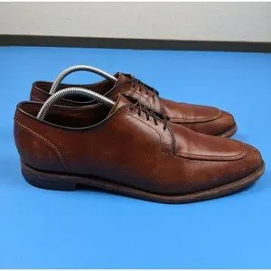 ALLEN EDMONDS Mens LaSalle Split Toe Chili Brown Oxford Dress Shoes Size 10 B Allen Edmonds Men main image 4